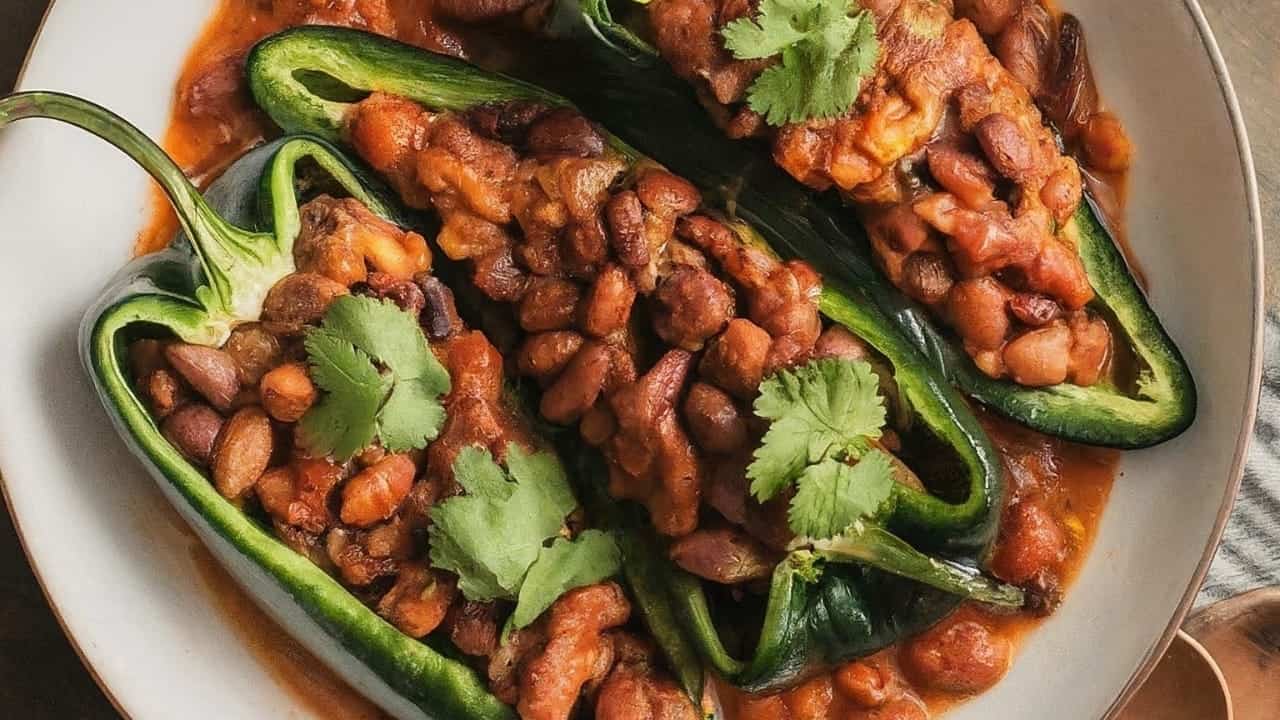 Stuffed Poblano Peppers - American Liver Foundation